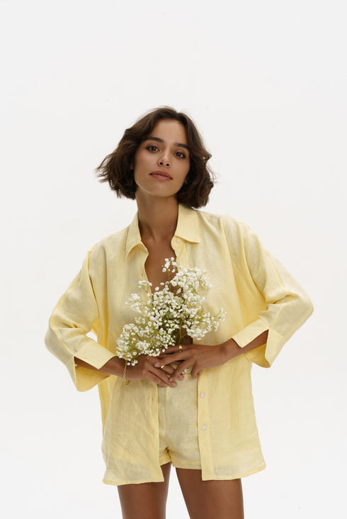BASIC LINEN SHIRT